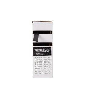 Gaine thermorétractable 2:1 - 7.0 mm - noir - 12 m - boîte - Velleman
