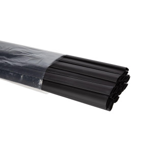 Gaine thermoretractable 12 mm - noir - 25 pcs - Velleman