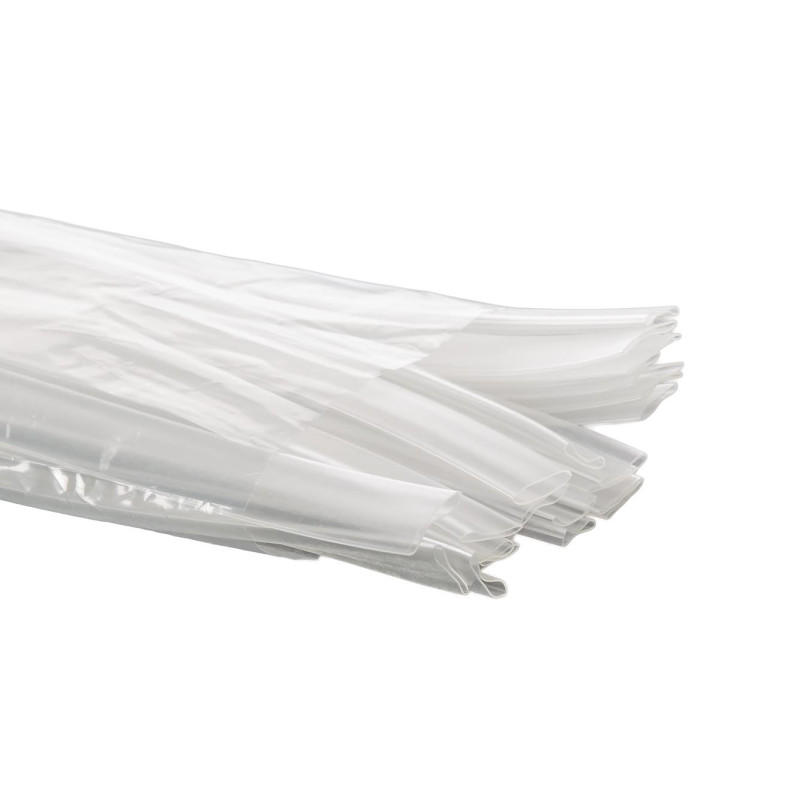 Gaine thermoretractable - 12 mm - transparent - 25 pcs