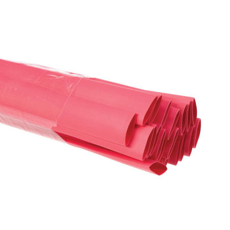 Gaine thermoretractable - 12.7 mm - rouge - 25 pcs - Velleman