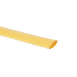 Gaine thermoretractable - 12.7 mm - jaune - 25 pcs