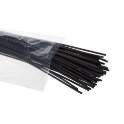 Gaine thermoretractable - 2.4 mm - noir - 50 pcs - Velleman
