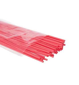 Gaine thermoretractable - 2 mm - rouge - 50 pcs - Velleman