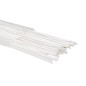 Gaine thermoretractable - 2 mm - blanc - 50 pcs