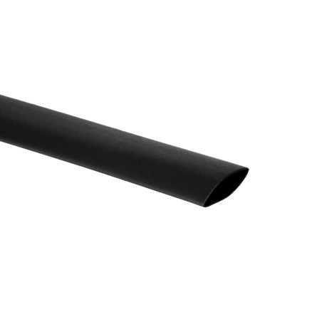 Gaine thermoretractable 25 mm - noir - 25 pcs
