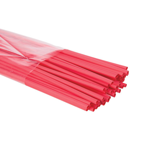 Gaine thermoretractable - 3 mm - rouge - 50 pcs - Velleman