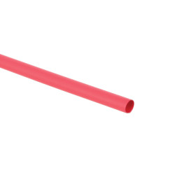 Gaine thermoretractable - 3 mm - rouge - 50 pcs