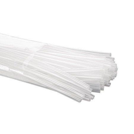 Gaine thermoretractable - 6 mm - transparent - 50 pcs - Velleman