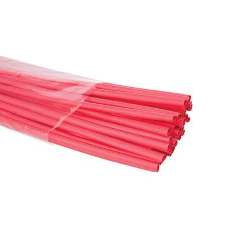 Gaine thermoretractable - 6 mm - rouge - 50 pcs - Velleman