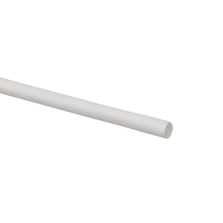 Gaine thermoretractable - 6 mm - blanc - 50 pcs