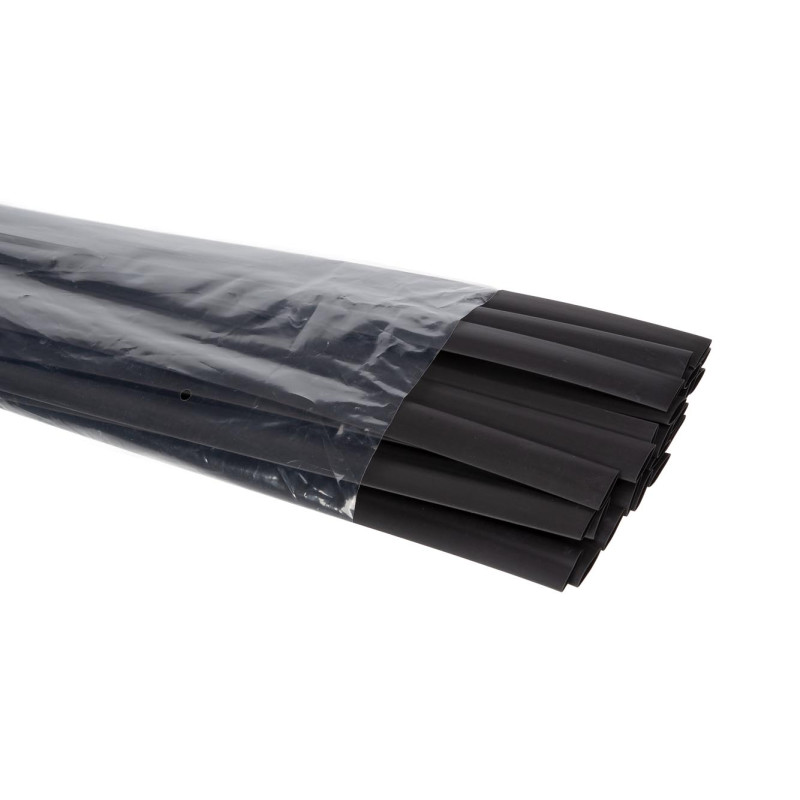 Gaine thermoretractable 9 mm - noir - 25 pcs Gaine thermoretractable 9 mm - noir - 25 pcs