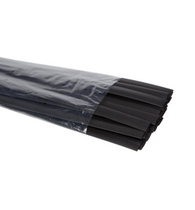 Gaine thermoretractable 9 mm - noir - 25 pcs - Velleman