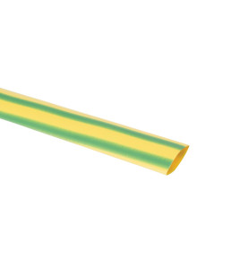 Gaine thermoretractable - 9.5 mm - vert/jaune - 25 pcs. - Velleman