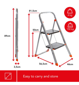 Stepix stool 2 steps - PRL