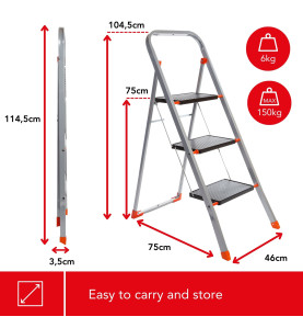 Stepix stool 3 steps - PRL