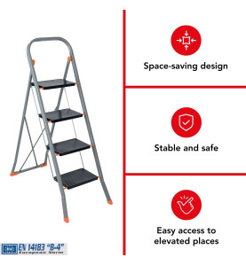 Stepix stool 4 steps - PRL