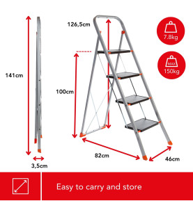 Stepix stool 4 steps - PRL