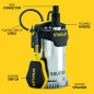 Stanley pompe immergée, eau claire, 750 W, acier inoxydable Stanley pompe immergée, eau claire, 750 W, acier inoxydable