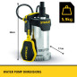 Stanley pompe immergée, eau claire, 750 W, acier inoxydable Stanley pompe immergée, eau claire, 750 W, acier inoxydable