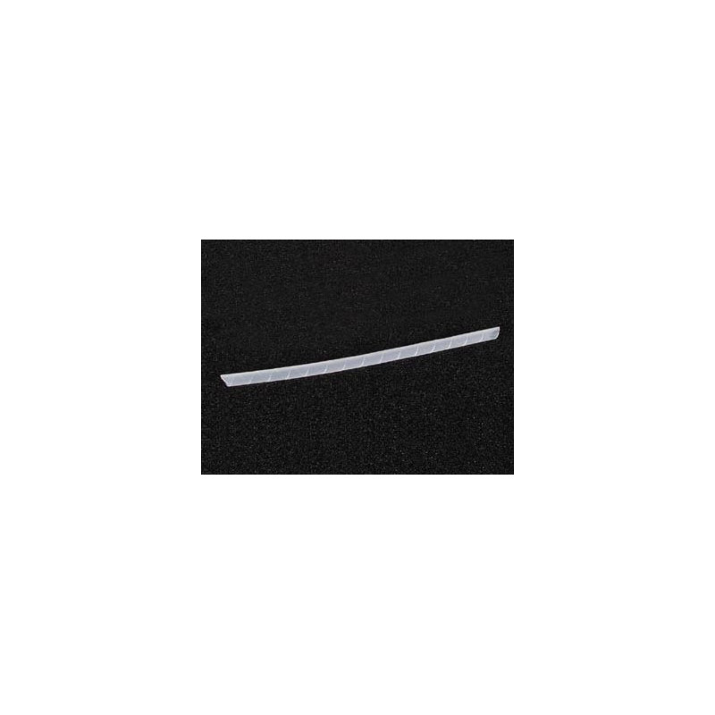 GAINE CACHE-FILS SPIRALEE 10m / Ø6mm (BLANC TRANSPARENT)