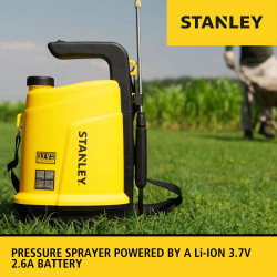 Stanley - Pulvérisateur à batterie - 5 L - 3.7 V - 2.6 Ah