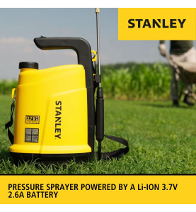 Stanley - Pulvérisateur à batterie - 5 L - 3.7 V - 2.6 Ah - PRL