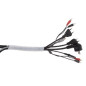 GAINE CACHE-FILS SPIRALEE 10m / Ø15mm (BLANC TRANSPARENT)