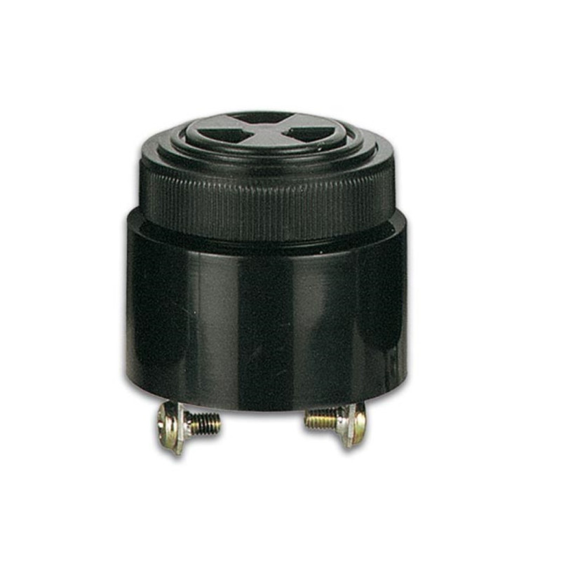 BUZZER A INTENSITE SONORE REGLABLE 3-24Vcc TYPE A VISSER - SON CONTINU