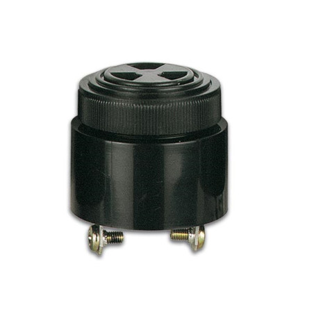 BUZZER A INTENSITE SONORE REGLABLE 3-24Vcc TYPE A VISSER - SON CONTINU