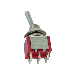 INVERSEUR VERTICAL DPDT ON-ON - Velleman
