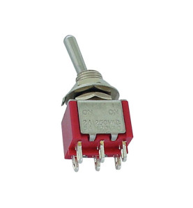 INVERSEUR VERTICAL DPDT ON-ON - Velleman