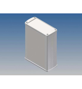 BOÎTIER EN ALUMINIUM - BLANC - 145 x 105.9 x 45.8 mm - Velleman