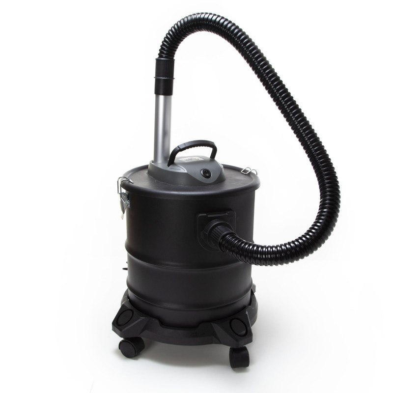 Aspirateur à cendres - 1200W- 20L - avec base roulante