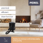 Aspirateur à cendres - 1200W- 20L - avec base roulante