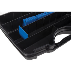 TAYG - Boîte de Rangement - 388 x 290 x 61 mm - 21 Séparateurs Amovibl
