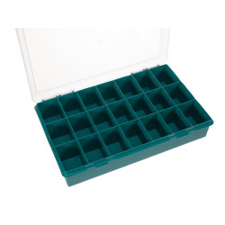 TAYG - Boîte de Rangement - 290 x 195 x 54 mm - 21 Compartiments - 3 L