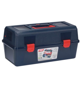 TAYG -  Coffre à Outils - 400 x 206 x 188 mm - avec Plateau et Boîte d