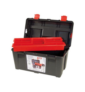 TAYG -  Coffre à Outils - 445 x 235 x 230 mm - avec Plateau Amovible -