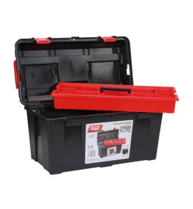 TAYG - Coffre à Outils - 480 x 258 x 255 mm - avec Plateau Amovible - 