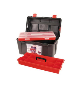 TAYG - Coffre à Outils - 480 x 258 x 255 mm - avec Plateau et Bac - 31