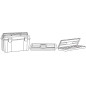 TAYG - Coffre à Outils - 480 x 258 x 255 mm - avec Plateau et Bac - 31,5 L