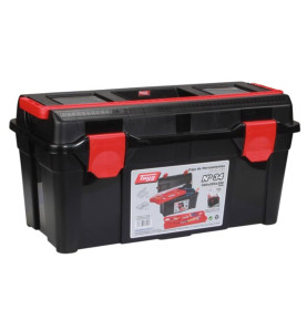 TAYG - Coffre à Outils - 580 x 285 x 290 mm - avec Plateau et Bac - 47