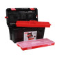 TAYG - Coffre à Outils - 580 x 285 x 290 mm - avec Plateau et Bac - 47,9 L