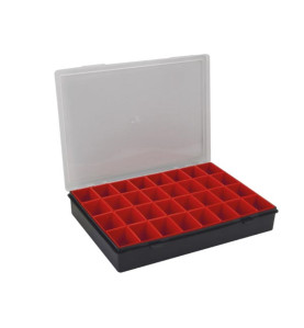TAYG - Boîte de Rangement - 330 x 247 x 54 mm - 32 Compartiments Amovi