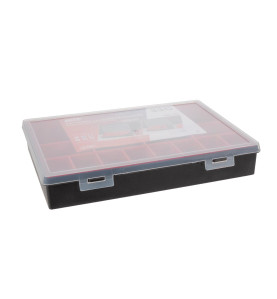 TAYG - Boîte de Rangement - 330 x 247 x 54 mm - 16 Compartiments Amovi