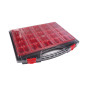 TAYG - Boîte de Rangement - 430 x 370 x 55 mm - 25 Compartiments Amovibles - 8,7 L