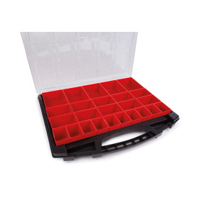 TAYG - Boîte de Rangement - 430 x 370 x 55 mm - 25 Compartiments Amovi