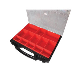TAYG - Boîte de Rangement - 430 x 370 x 85 mm - 13 Compartiments Amovibles - 13,5 L