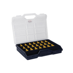 TAYG - Boîte de Rangement - 312 x 238 x 51 mm - 21 Séparateurs Amovibl