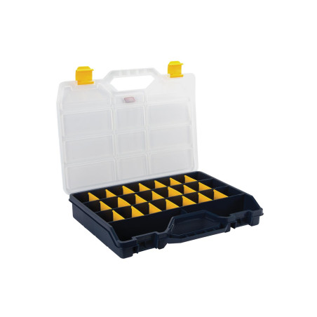 TAYG - Boîte de Rangement - 378 x 290 x 61 mm - 21 Séparateurs Amovibl